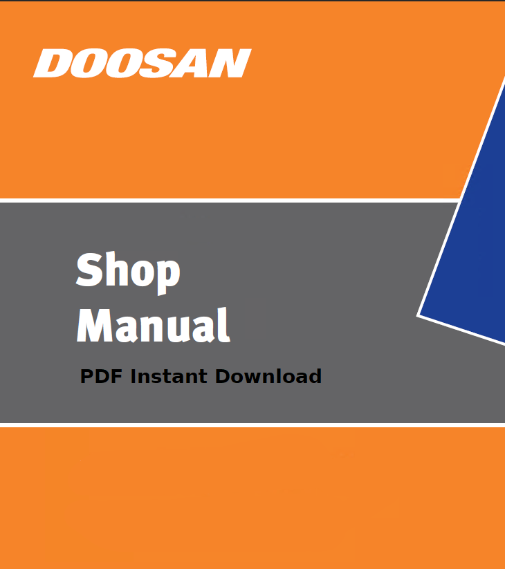 Doosan D20S-3, D25S-3, D30S-3, GC20S-3, GC25S-3, GC30S-3, G20S-3, G25S-3, G30S-3 Lift Truck Service Repair Manual PDF Download